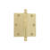 Nostalgic Warehouse 3.5" x 3.5" Ball Tip Residential Hinge with Square Corners