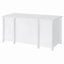 White High Gloss 4-Drawer Office Desk-2101503109