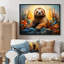 «Slumbering Sloth», impression géométrique sur toile-1460150880-1518153837