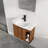 Wall-Mounted Bathroom Vanity With Ceramic Sink Soft-Close Door-652862729-652862725