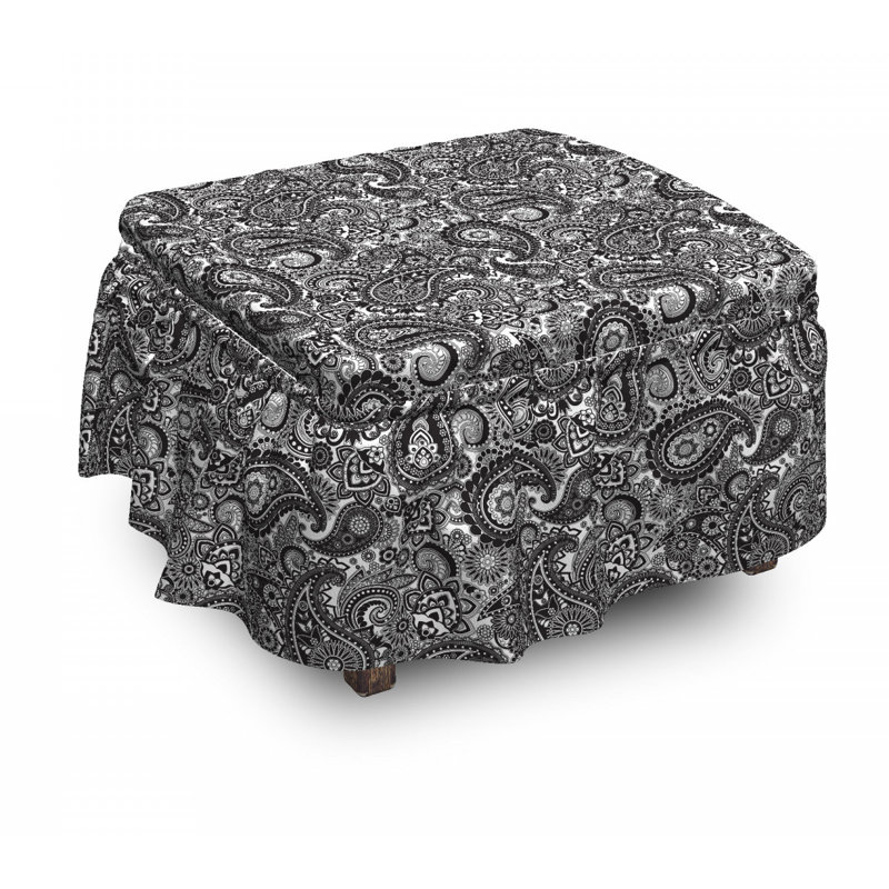 Housse pour repose-pieds de dentelle comme traditionnel