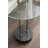 Glass and Marble Round Side Table-119048299
