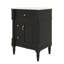Meuble-lavabo de salle de bain avec lavabo intégré, armoire autoportante avec tiroir rabattable et tablette réglable-334968925