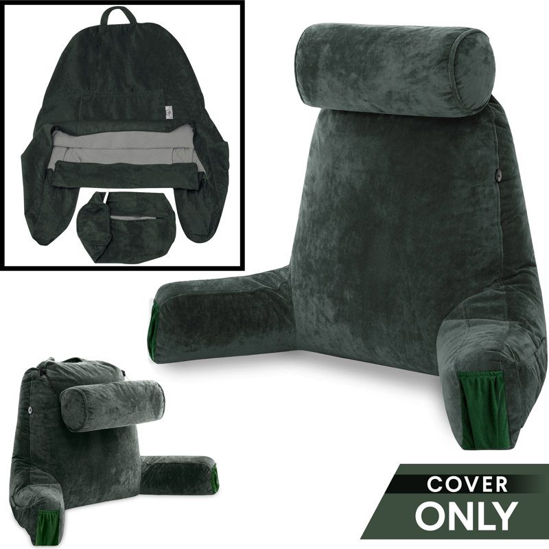 Housse de coussin d'extérieur, Vert foncé