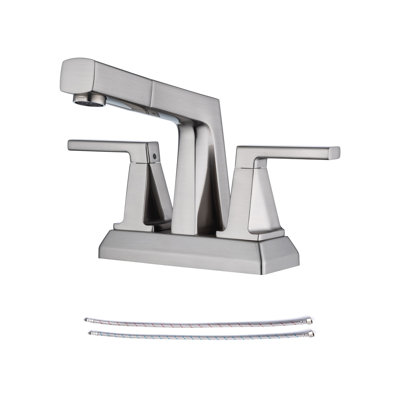 Centerset 2-handle Bathroom Faucet