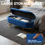 Banc de rangement rembourré Kathlin-605787488