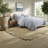 Premium Cotton Jacquard Bedding Sets, King Blue Modern Home Duvet