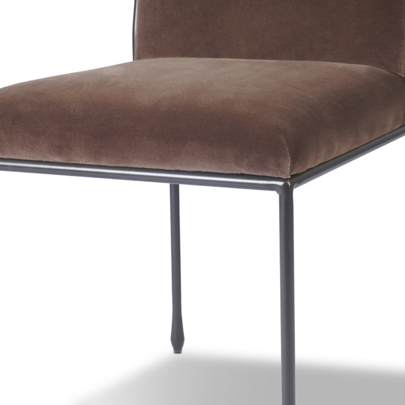 Decker Upholstered Dining Chair, Surrey Mink