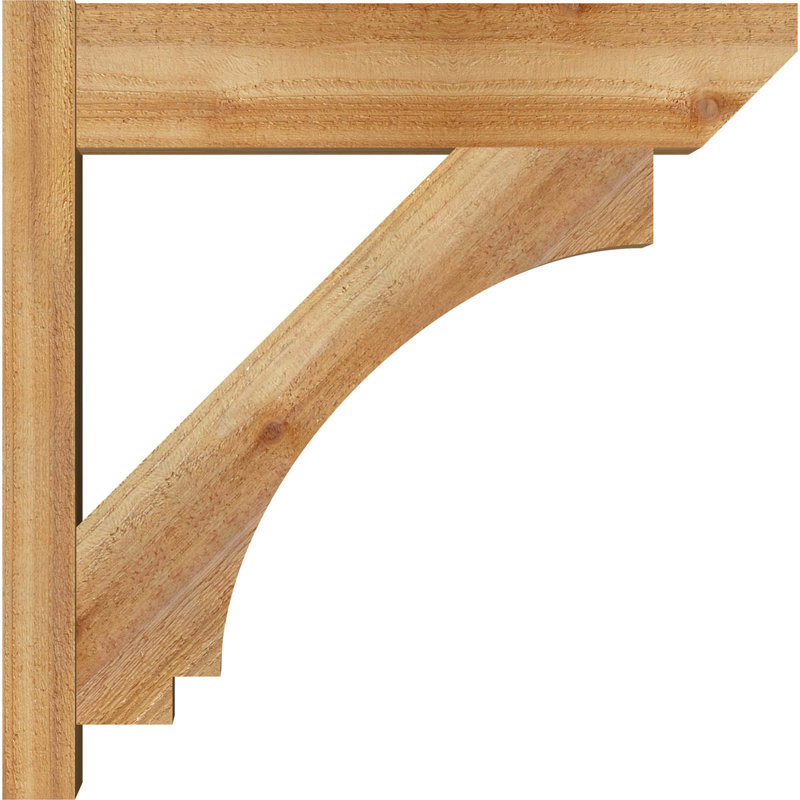 Impérial à lattes Imperial, P 36 po x H 44 po, Cèdre rouge de l'Ouest de 6 po (sciage brut)