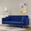 Canapé-lit pliant en velours 71,2 po Linndale-593549550