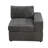 102"Wide Microfiber 3-Seater Sofa with Ottoman-1197294810