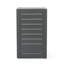Table en forme de C CAPE CORAL ALU GRIS