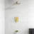 Gold Complete Shower System With Rough In-Valve-125374868