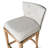 Maven Lane Hugo Stool with Fabric Upholstery-61984045-61984044