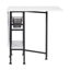 Table d'artisanat pliable avec roulettes l 58,75 "x P 36,5"