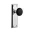New York Plate with Black Porcelain Door Knob-709148588-709146708