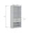 Mulberry 36" Wardrobe Closet In White-80385359