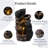 21.7" Tall Outdoor Water Fountain, Water Fountain With Led Lights, For Yard Décor