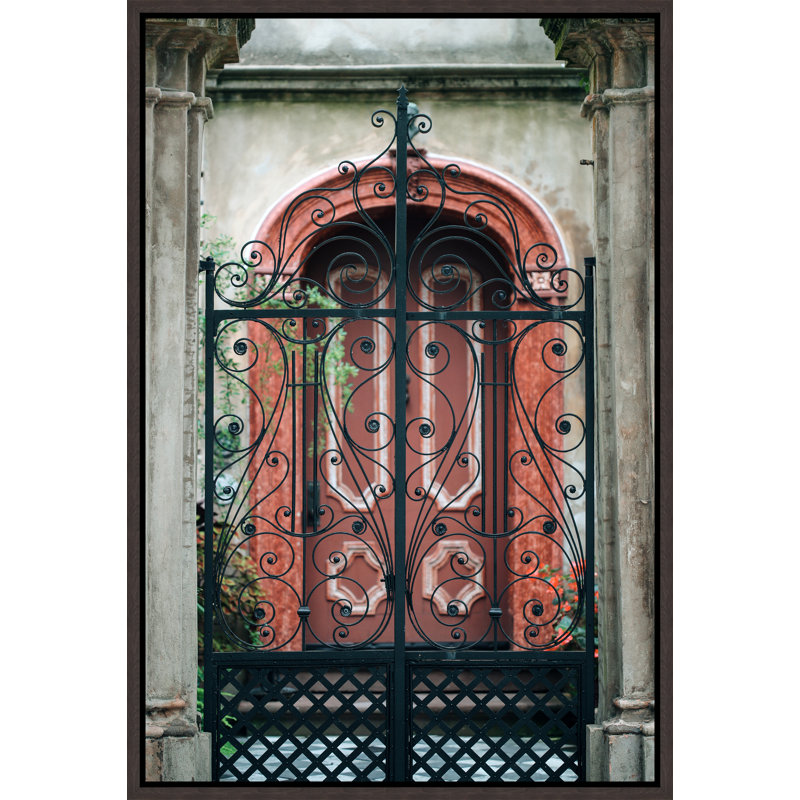 «Step intérieur II» par Alicia Bock - Photoraphy sur toile, Cadre noir mat