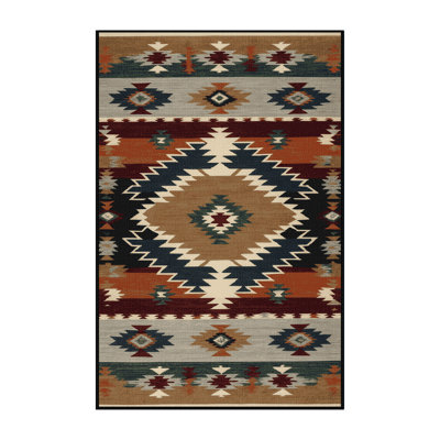 Washable Sheep Southwestern Area Rug