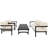 U-STYLE Multi-Person Outdoor Steel Sofa Set, Waterproof, Anti-Rust And Anti-Uv, Suitable For Gardens And Lawns, Durable And Comfortable Patio Furniture, Ideal For Outdoor Relaxation, Multiple Color Options-1057033528