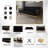 Velvet Upholstered Accent Sofa-340819891-340819893