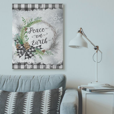 «Peace on Earth Wreath», impression