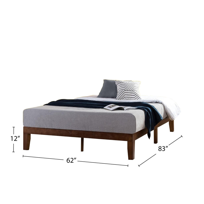 Harlow Full Panel Bed - Natural