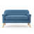 Muted Blue Polyester selected