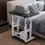 Adjustable Height and Modular Iron Computer Desk-741500039