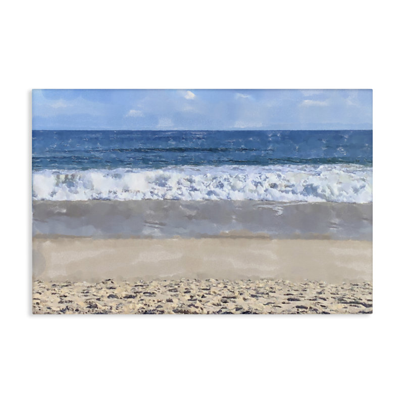 «Sunny Beach Day Coast», art mural par Jeff Pica, H 24 po x l 36 po