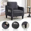 Chaises d'appoint Mid-Century avec coussins amovibles-206585624