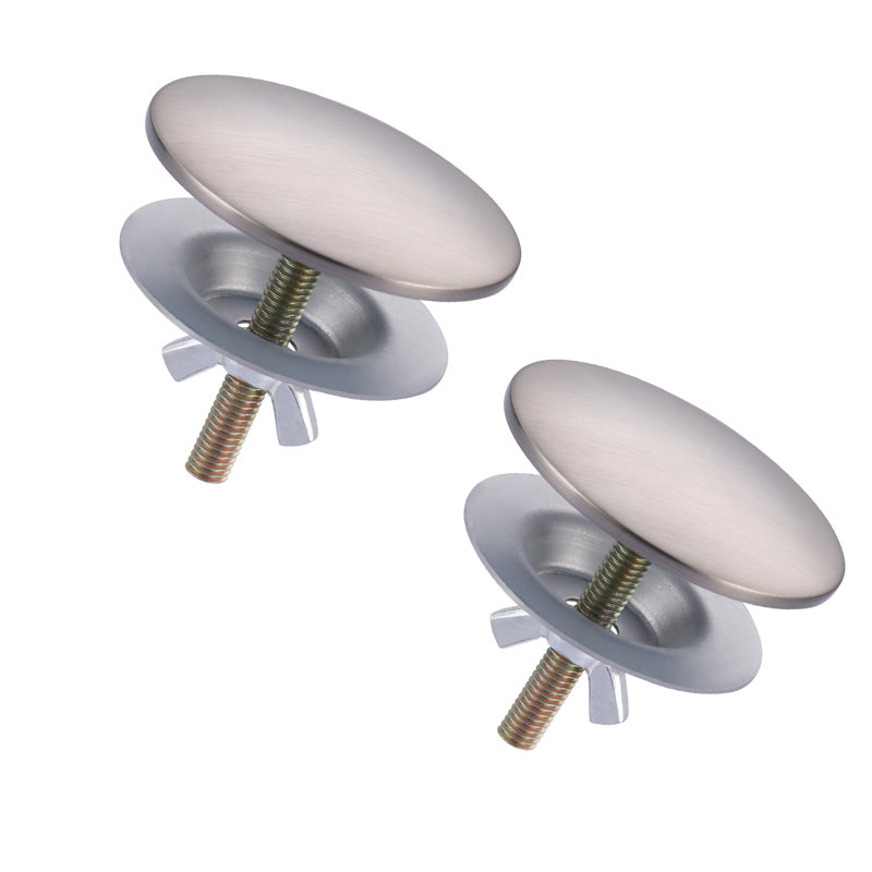 Kitchen Sink Hole Cover(Set Of 2), Faucet Hole Cover For Kitchen Sink, Brushed Nickel