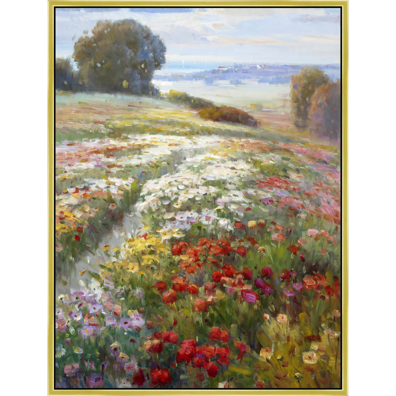 Valley Of Summer Color Print, 38" H x 26" W, Gold
