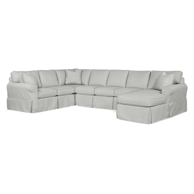 Bedford Chaise Sectional, Elite Chocolate; 0321-72, Left Hand Facing