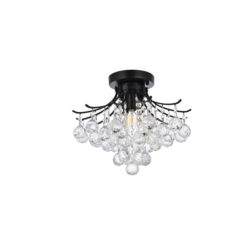 Plafonnier encastré 3 lumières 16 po