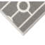Tapis de couloir gris à taille basse sur mesure-1158262036