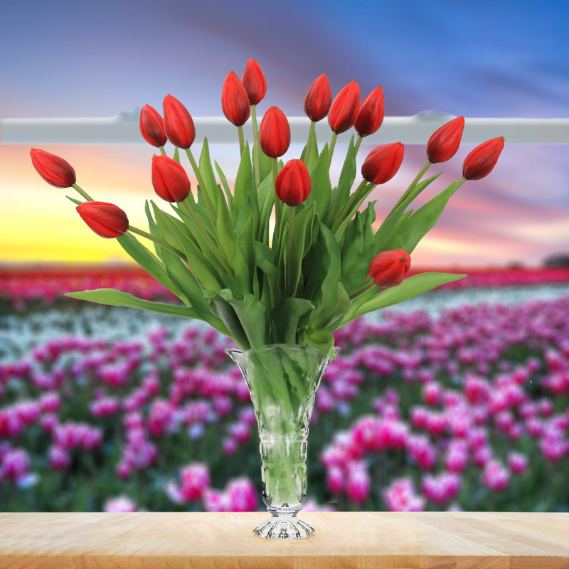 Silk Arrangement, Red