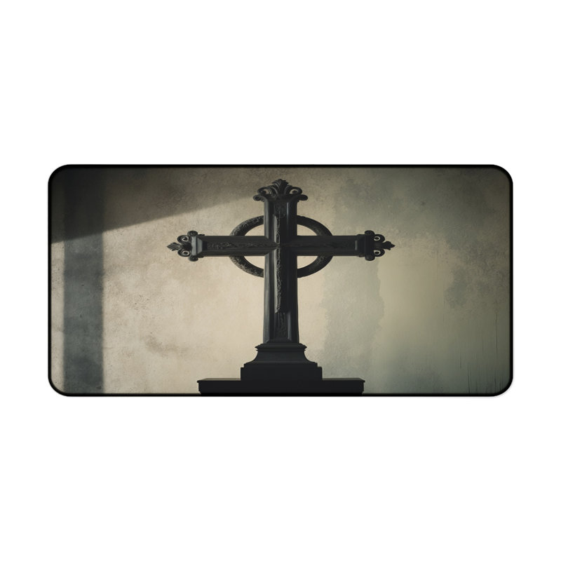 Polyester Desk Pad, 14.4x12.1
