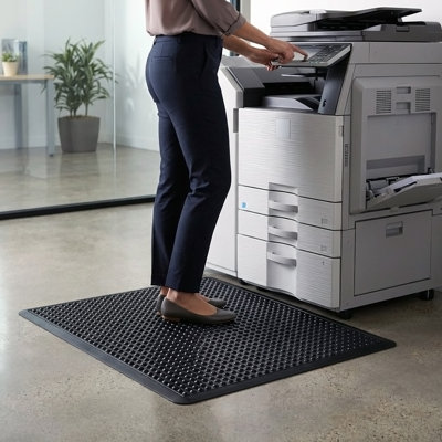 Doortex Black Anti-Fatigue BubbleMat