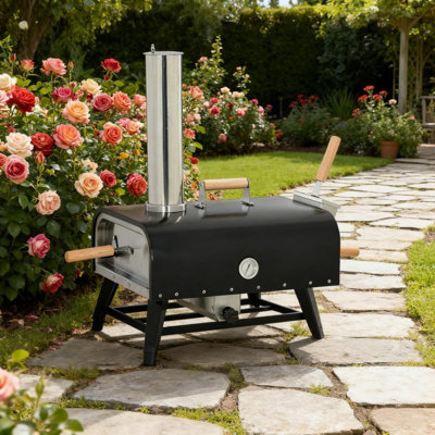 Outdoor Pizza Maker Oven (Black)