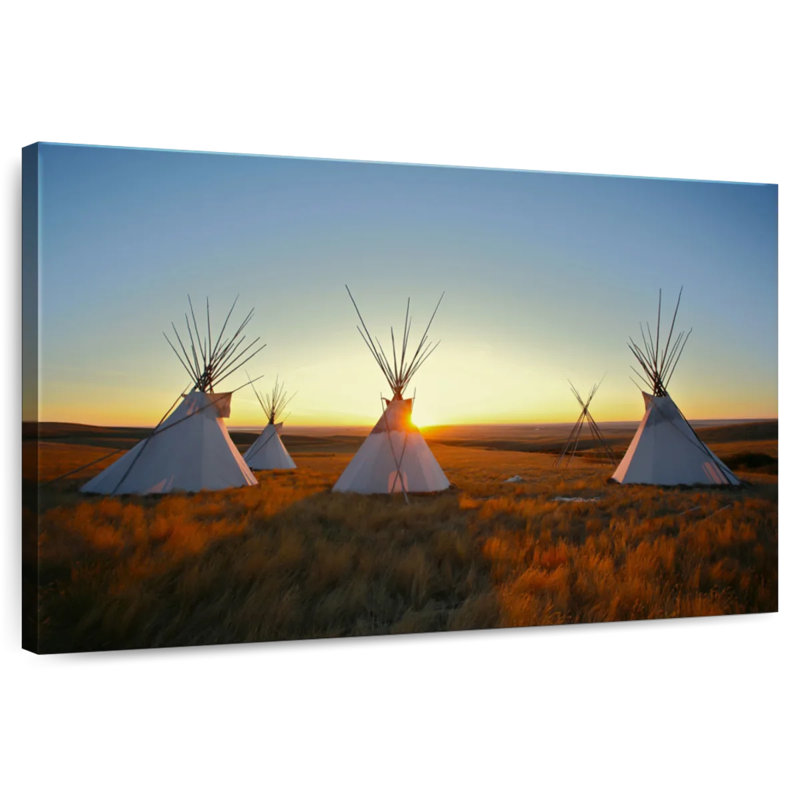 Lelar American Indian Play Tents, 32" H x 48" W