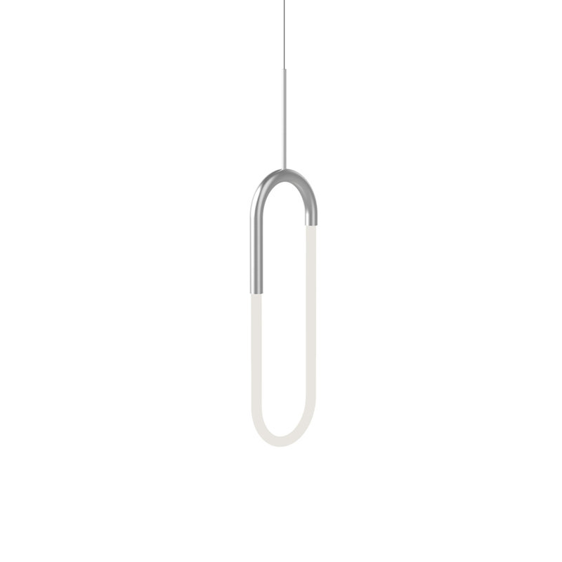 Huron 1 - Light LED Single Pendant, Chrome