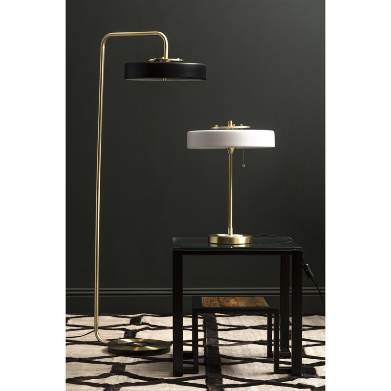 Alzata 140cm Gold Task Floor Lamp