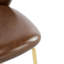 Tabouret de bar en similicuir Kira