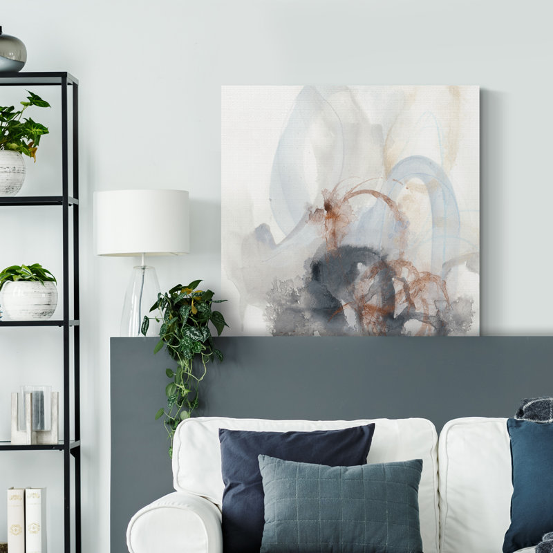 « Supposition II »-reproduction sur toile tendue, H 40 po x l 40 po x P 1 po
