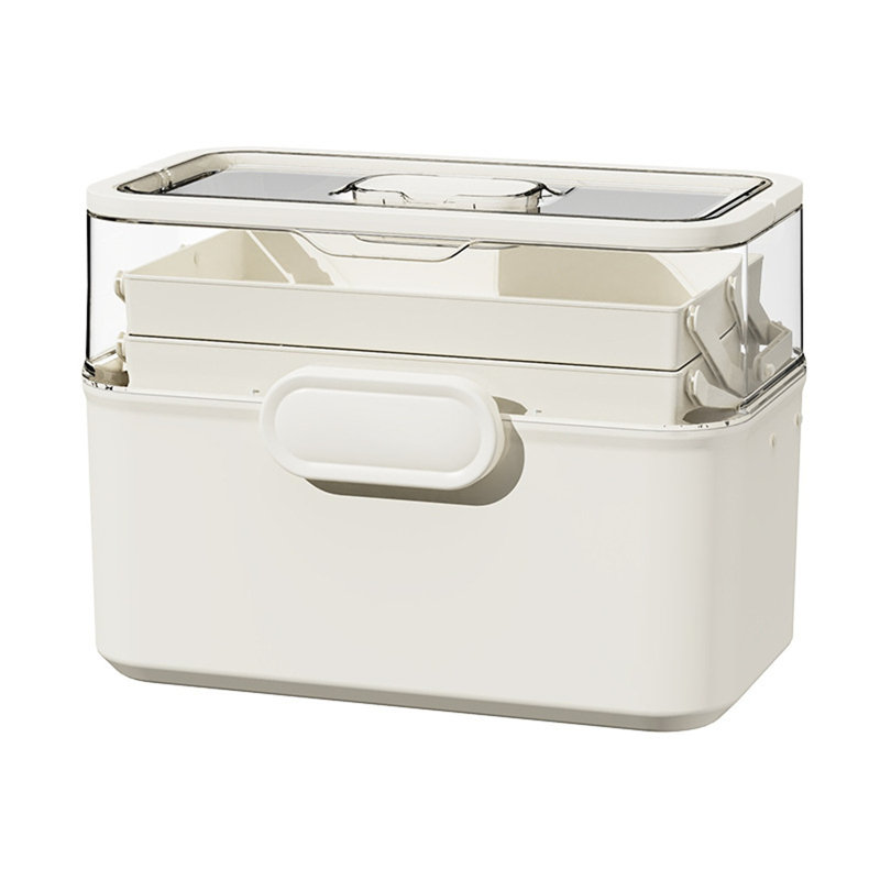 Large Portable Medicine Box Moisture-Proof Visual For Home And Travel