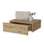 Table de chevet peu encombrante avec tiroir pour le confort de la chambre à coucher-2091689233