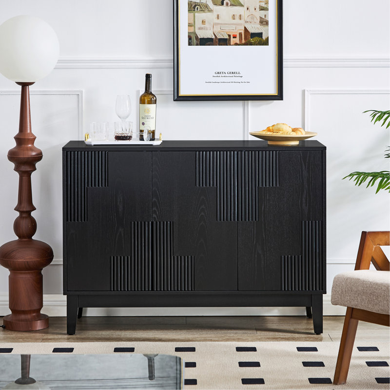 Buffet 44,3 po Mid Century Modern