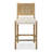 Bradford Coastal Rattan Counter Stool